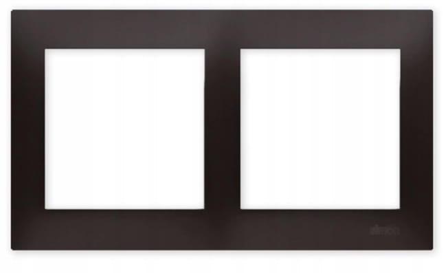 Simon 54 ramka podwójna 2x antracyt DR2/48 01